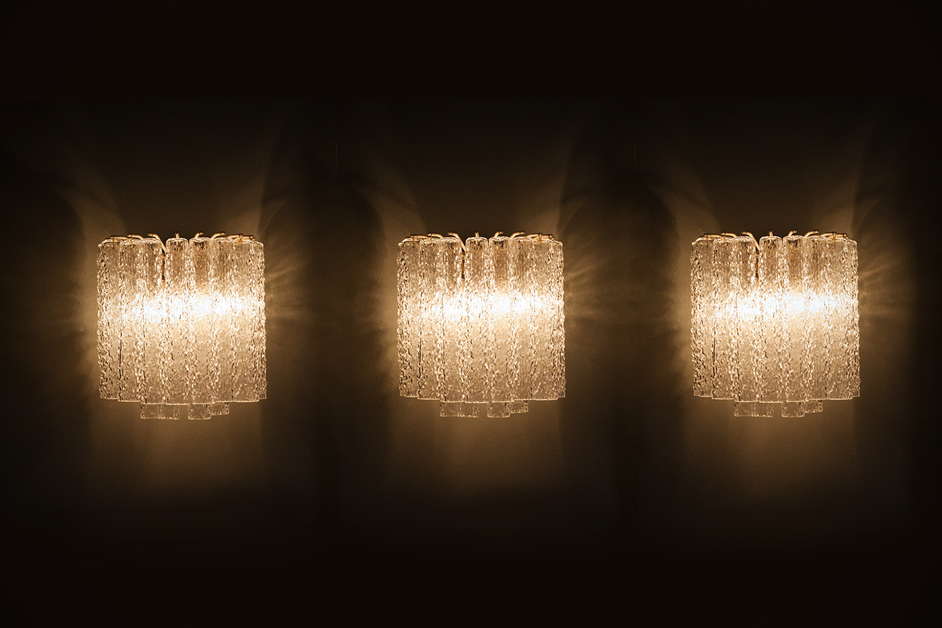 Set of Venini Wall lamps