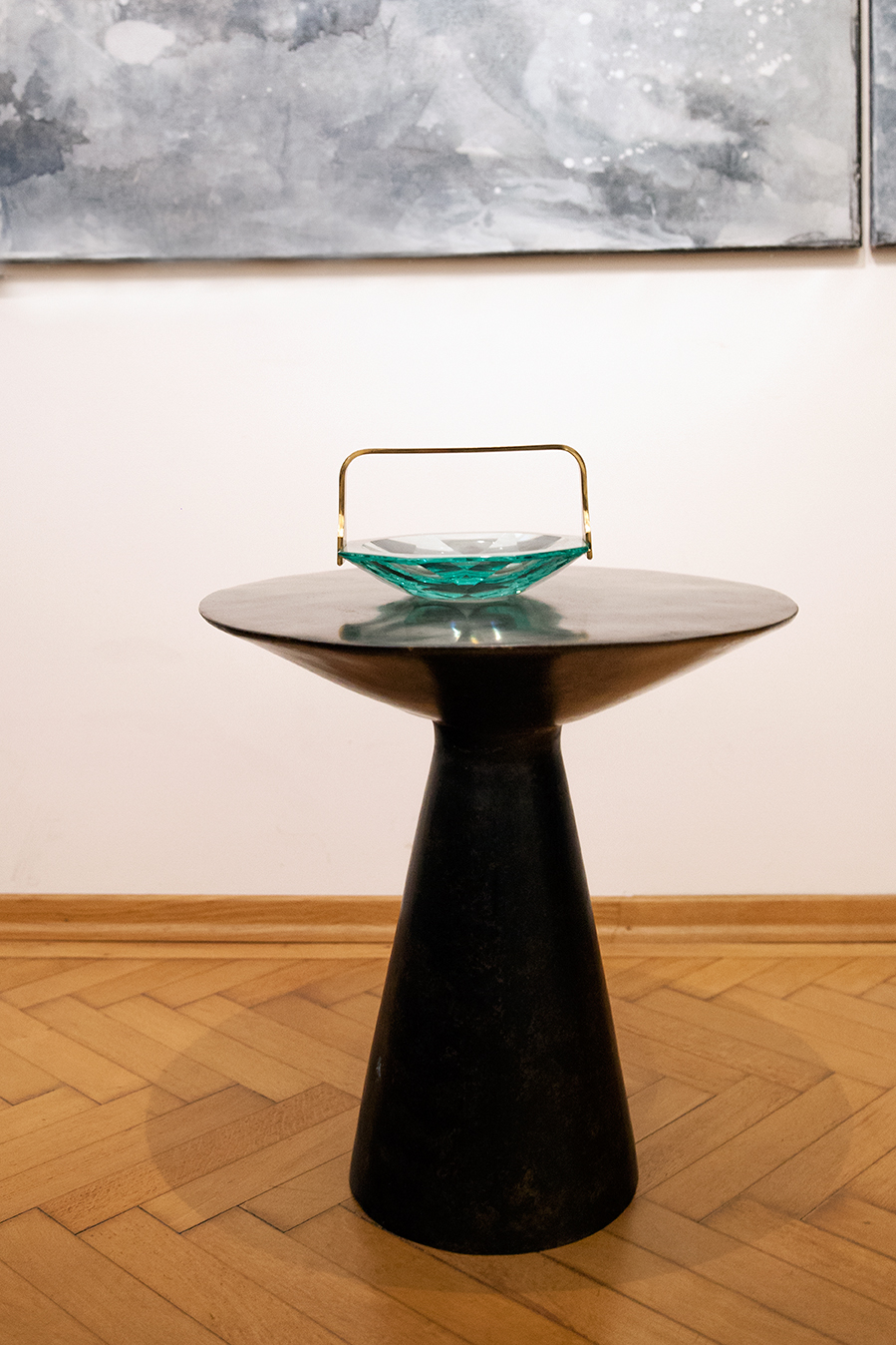Rare Glass Bowl by Max Ingrand